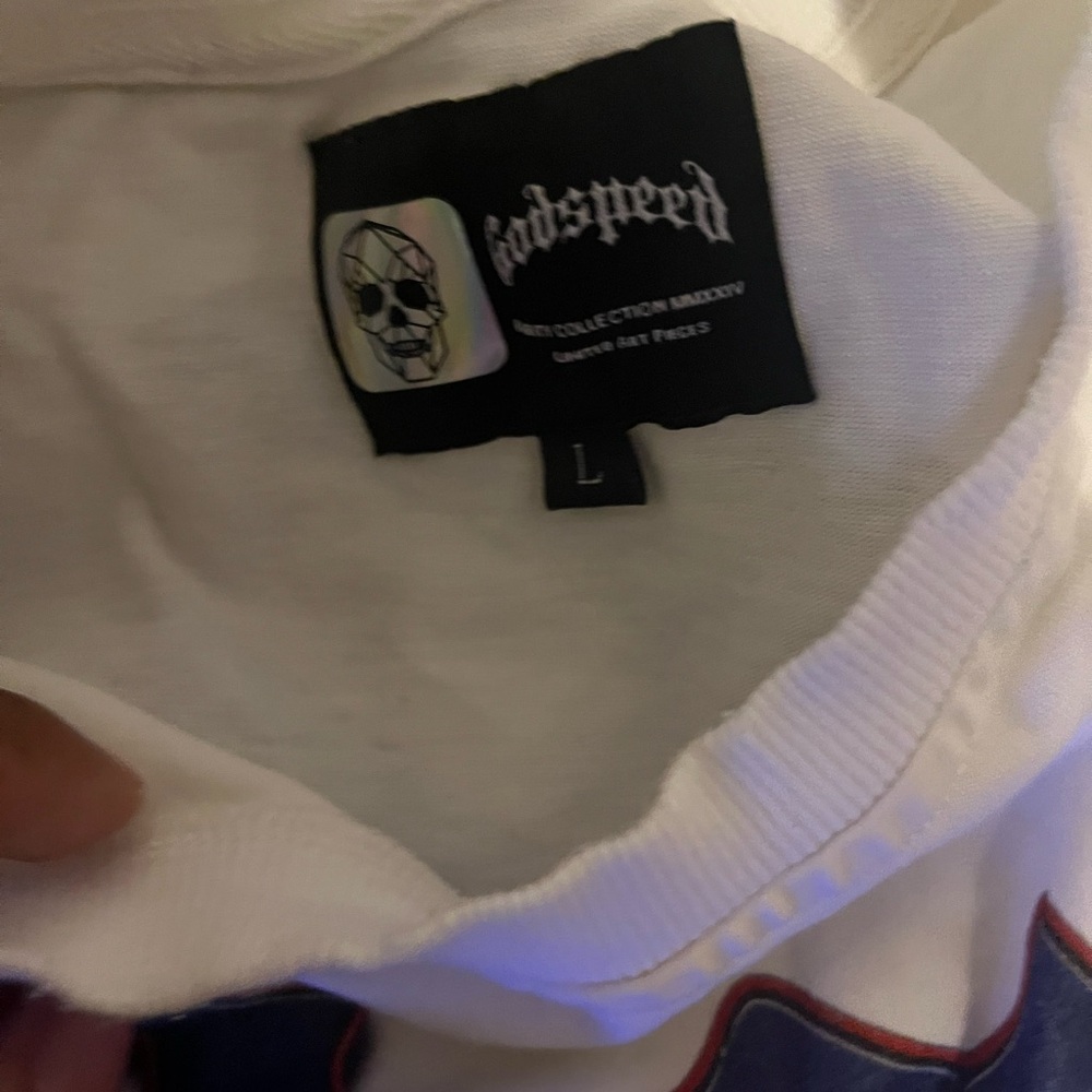 Godspeed White Short Sleeve Tee